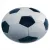  Kab. BAMBINO 38540 covor rotund lavabil - fotbal pentru copii antiderapant - cerc negru / alb 100 cm