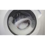  Kab. BAMBINO 38540 covor rotund lavabil - fotbal pentru copii antiderapant - cerc negru / alb 100 cm