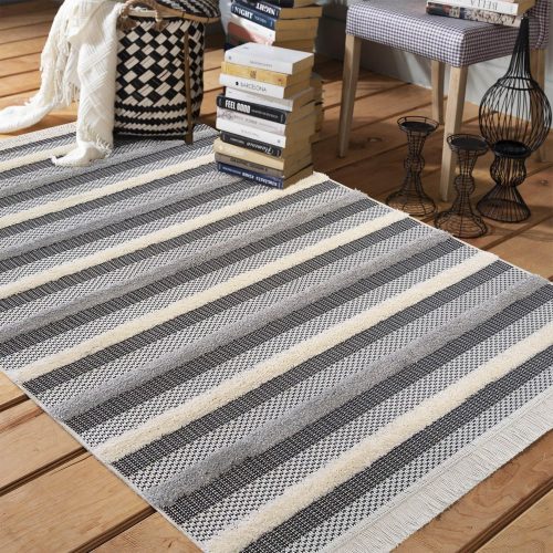 Covor DELI 03 GREY 160 x 230 cm gri