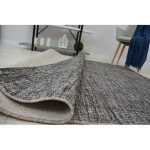 Covor țesut din sisal  LOFT 21126 argint/nuanța fildeșului/gri 60x110 cm