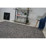 Covor țesut din sisal  LOFT 21126 argint/nuanța fildeșului/gri 60x110 cm