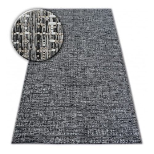 Țesut Sizal covor LOFT 21126  argint/fildeș/gri 160x230 cm