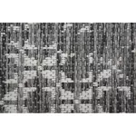 Covor țesut din sisal  LOFT 21145 boho nuanța fildeșului/argint/gri 200x290 cm