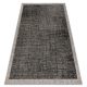 Covor țesut din sisal floorlux 20401 negru / argint  140x200 cm