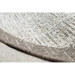 Covor țesut din sisal floorlux Cerc, 20401 taupe 160 cm