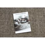 Covor țesut din sisal floorlux Cerc, 20401 taupe  160 cm