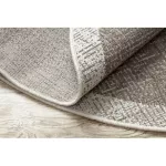Covor țesut din sisal floorlux Cerc, 20401 taupe  160 cm