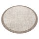 Covor țesut din sisal floorlux Cerc, 20401 taupe 120 cm