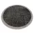 Covor țesut din sisal floorlux Cerc, 20401 negru / argint  160 cm