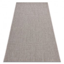   Covor țesut din sisal floorlux 20580 monocolor - argint / negru 140x200 cm