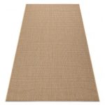 Covor țesut din sisal floorlux 20580 monocolor - coffe 60x110 cm