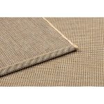 Covor țesut din sisal floorlux 20580 monocolor - coffe 60x110 cm