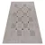 Covor țesut din sisal floorlux 20079 argint / negru 80x150 cm