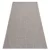 Covor țesut din sisal floorlux 20580 monocolor - argint / negru 80x150 cm