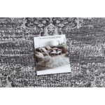 Covor țesut din sisal  LOFT 21213 gri / argint / nuanța fildeșului 60x110 cm