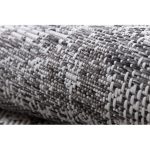 Covor țesut din sisal  LOFT 21213 gri / argint / nuanța fildeșului 60x110 cm