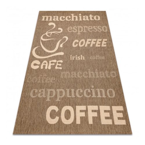 Covor țesut din sisal floorlux 20645 coffe 200x290 cm