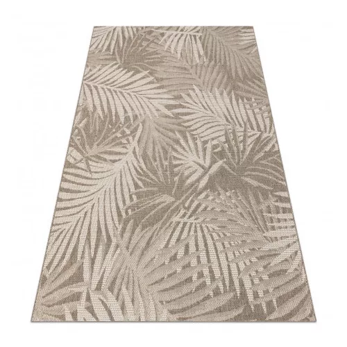  Covor țesut sisal floorlux 20504 frunze gri / junglă strălucitoare 160x230 cm