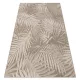  Covor țesut sisal floorlux 20504 frunze gri / junglă strălucitoare 160x230 cm