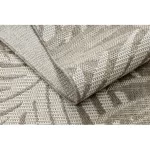  Covor țesut sisal floorlux 20504 frunze gri / junglă strălucitoare 160x230 cm