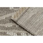  Kab. Covor țesut sisal floorlux 20504 frunze gri / junglă strălucitoare 60x110 cm