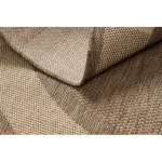 Covor țesut din sisal floorlux Cerc, 20195 coffee / mais 120 cm