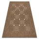 Tesut sizal floorlux covor 20079 coffee / mais 240x330 cm