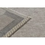 Covor țesut din sisal floorlux 20078 argint  / negru 200x290 cm