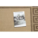 Covor țesut din sisal floorlux 20014 mais / coffee 80x150 cm