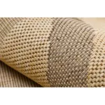 Covor țesut din sisal floorlux 20078 mais / coffee 80x150 cm