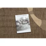 Covor țesut din sisal floorlux 20078 coffee / mais 80x150 cm