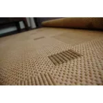 Covor țesut din sisal floorlux 20079 mais / coffee 80x150 cm