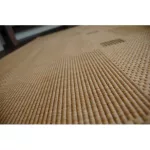 Covor țesut din sisal floorlux 20079 mais / coffee 80x150 cm
