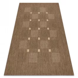  Covor țesut din sisal floorlux 20079 coffee / mais 80x150 cm