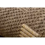 Covor țesut din sisal floorlux 20079 coffee / mais 80x150 cm
