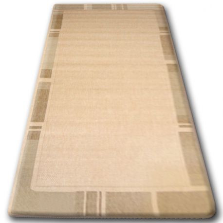 Covor țesut din sisal floorlux 20195 mais / coffee 80x150 cm