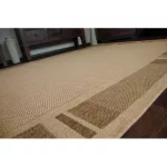 Covor țesut din sisal floorlux 20195 mais / coffee 80x150 cm