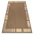 Covor țesut din sisal floorlux 20195 coffee / mais 80x150 cm