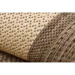 Covor țesut din sisal floorlux 20195 coffee / mais 80x150 cm