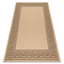   Covor țesut din sisal floorlux 20014 mais / coffee 160x230 cm