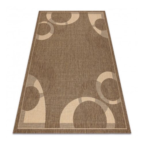 Covor țesut din sisal floorlux 20078 coffee / mais 160x230 cm