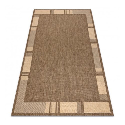 Covor țesut din sisal floorlux 20195 coffee / mais 160x230 cm