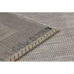 Covor țesut din sisal floorlux 20195 argint  / negru 160x230 cm