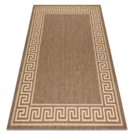   Covor țesut din sisal floorlux 20014 coffe / mais 140x200 cm