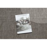 Covor țesut din sisal floorlux 20078 argint  / negru 140x200 cm