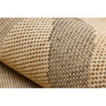 Covor țesut din sisal floorlux 20078 mais / coffee 60x110 cm
