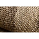 Covor țesut din sisal floorlux 20078 coffee / mais 60x110 cm
