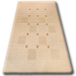   Covor țesut din sisal floorlux 20079 mais / coffee 60x110 cm