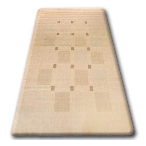 Covor țesut din sisal floorlux 20079 mais / coffee 60x110 cm