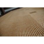 Covor țesut din sisal floorlux 20079 mais / coffee 60x110 cm